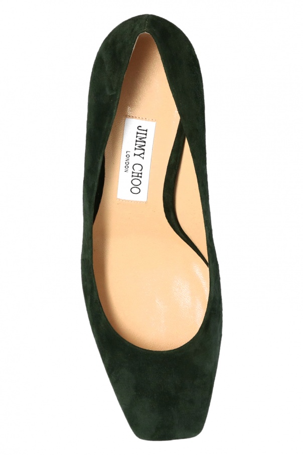 Jimmy choo romy 6 suede clearance pumps